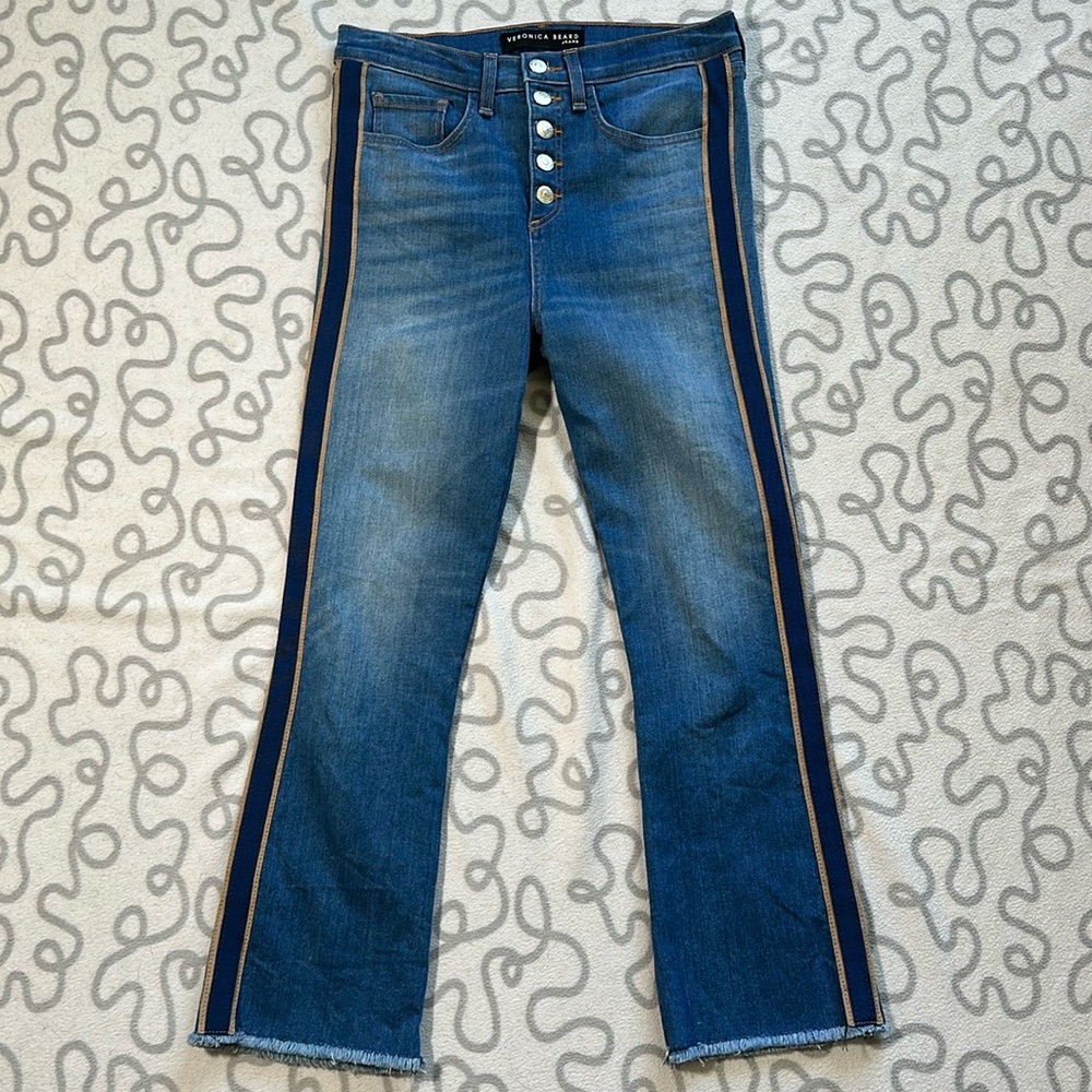 Veronica Beard Carolyn 10” Baby Boot Jean